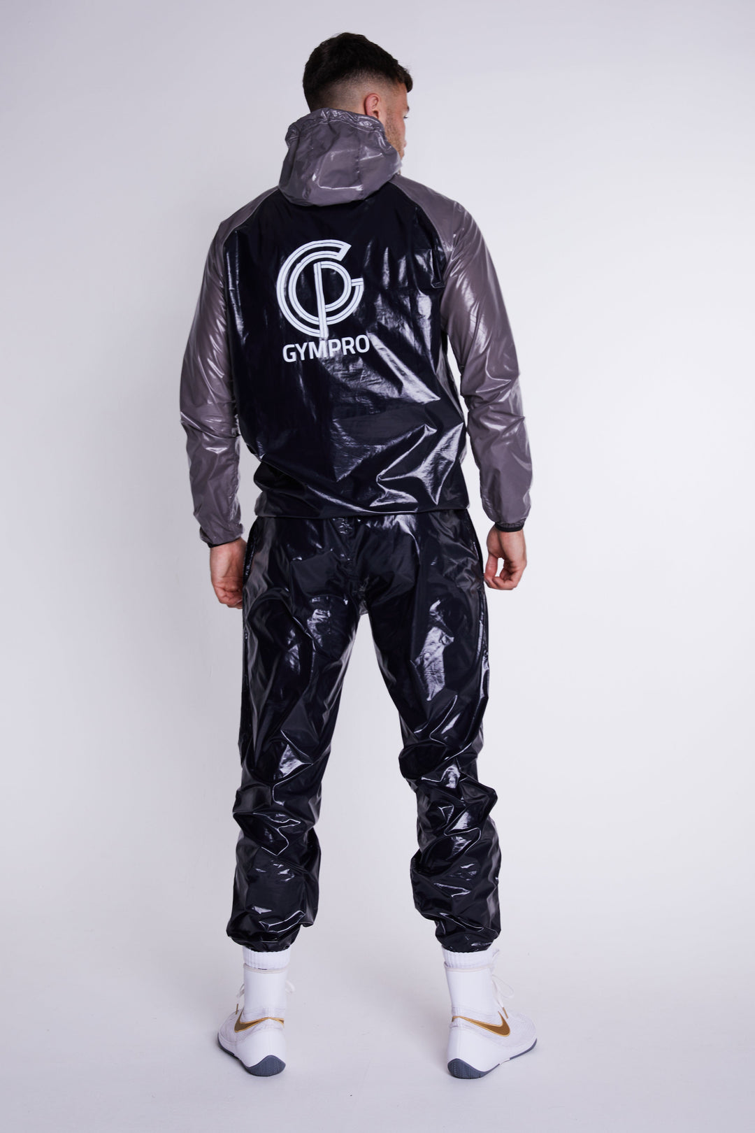 HYBRID PERFORMANCE SWEAT SUIT -BLACK/GREY