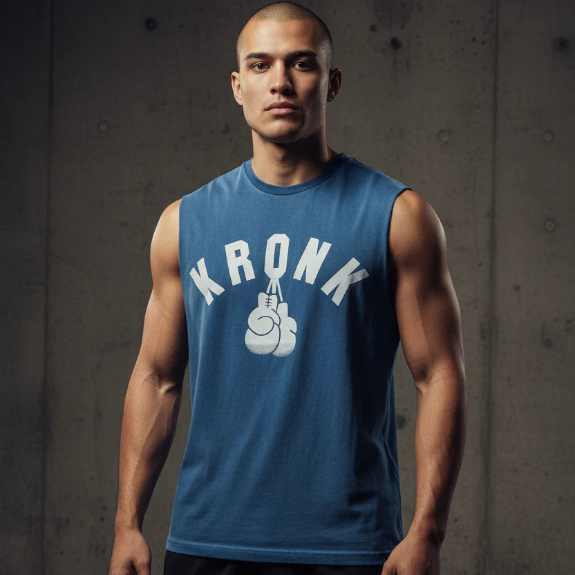 KRONK SLEEVELESS FADED LOOSE FIT