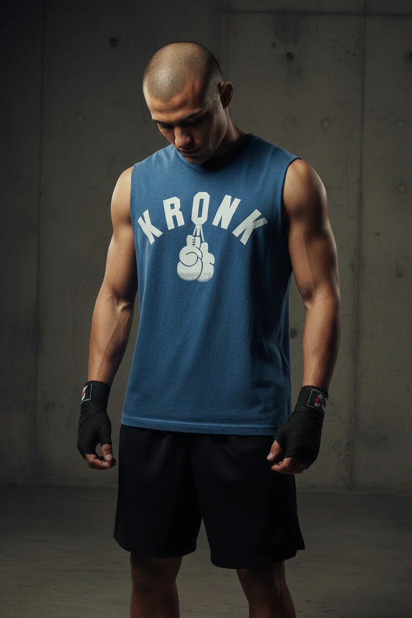 KRONK SLEEVELESS FADED LOOSE FIT