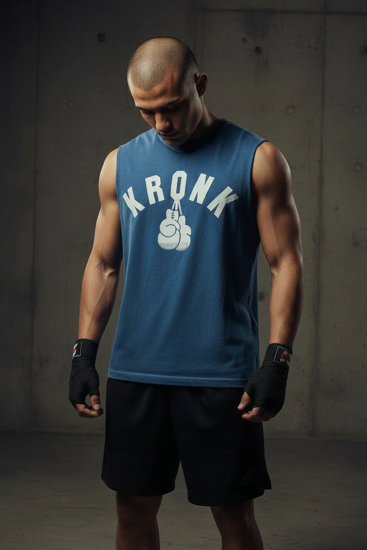 KRONK SLEEVELESS FADED LOOSE FIT