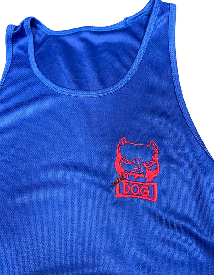 MAD DOG'S RING-WEAR SET BLUE/RED
