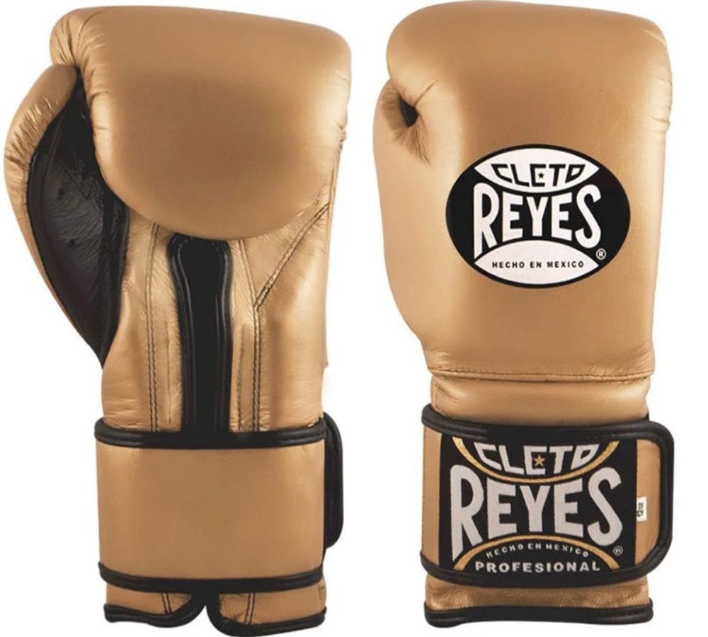 CLETO REYES SPAR GLOVES STRAP GOLD