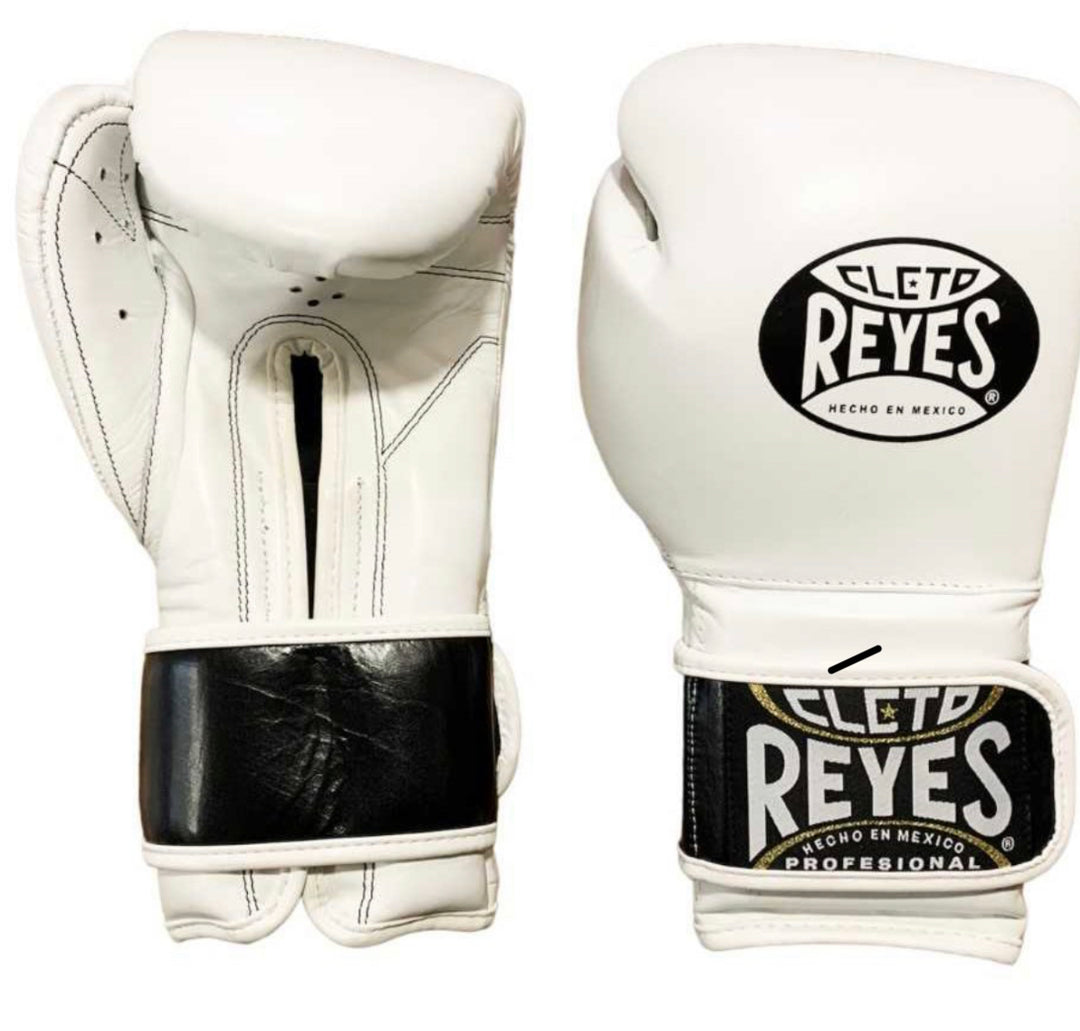 CLETO REYES SPAR GLOVES STRAP WHITE