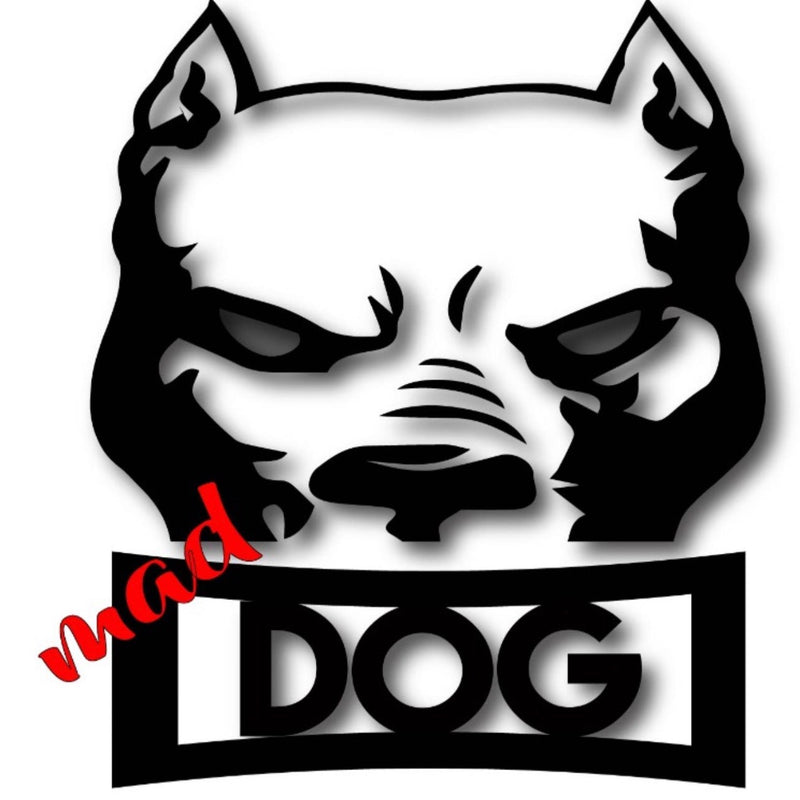 MAD DOG'S RING-WEAR  SET BLACK/RED