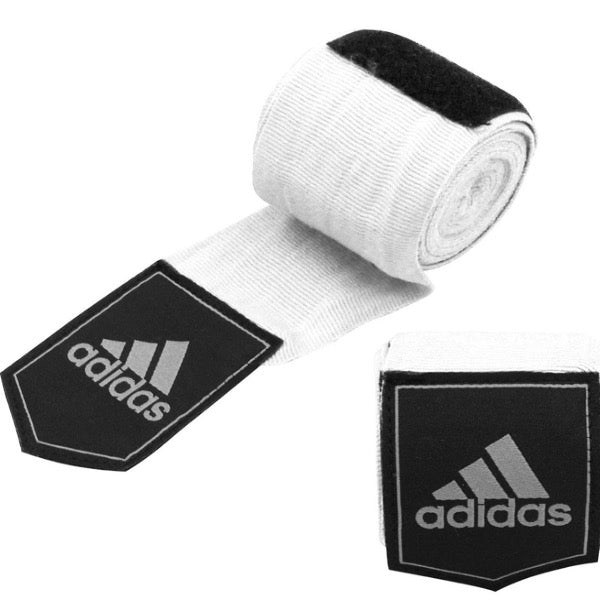 ADIDAS ABA HAND WRAPS 2.5MTR WHITE