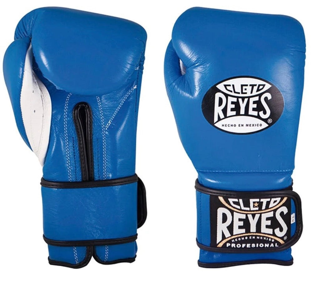 CLETO REYES SPAR GLOVES STRAP BLUE – Mad Dog's Boxing Store