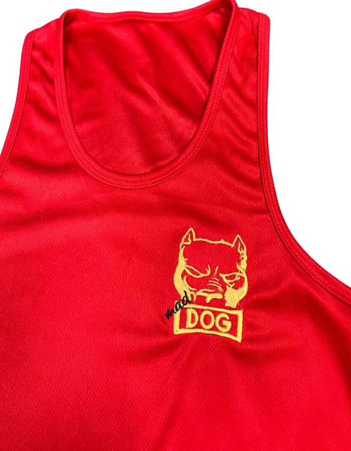 MAD DOG'S RING-WEAR SET RED/GOLD