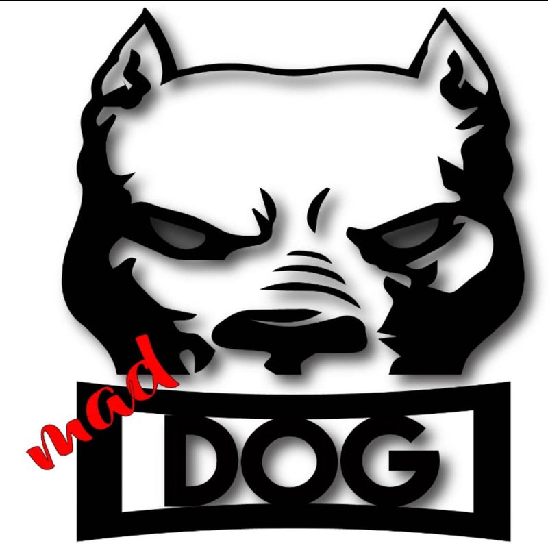 MAD DOG'S RING-WEAR SET BLACK/WHITE